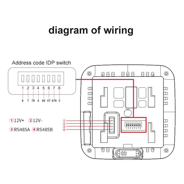 Sensor de contaminación del aire 9 en 1 para interiores, Monitor de calidad del aire de amoníaco RS485, Ndir, Detector de dióxido de carbono Co2 con protocolo Modbus RTU