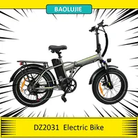 New BAOLUJIE DZ2031 Electric Bike, 1000W Motor 48V 13Ah Battery 20*4.0inch Fat Tire Ebike 35-45km Range 40km/h Max Speed