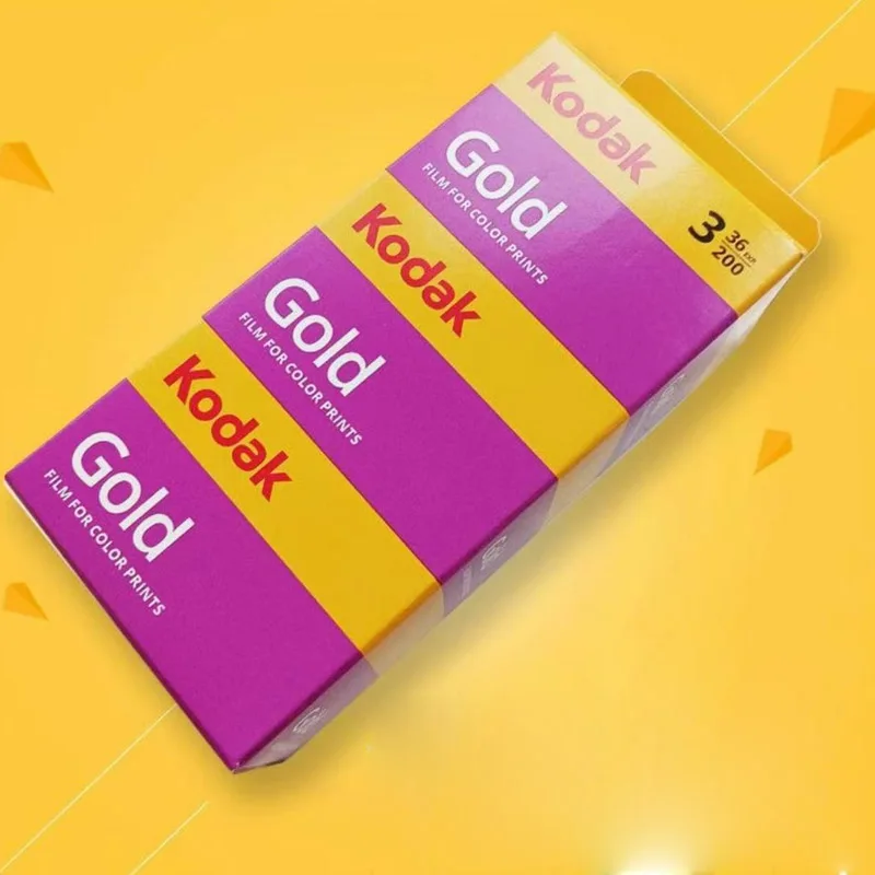 KODAK Gold 200 Impresión en color Película de 35 mm 36 exposición por rollo Apto para cámara M35 / M38 / H35/F9/H35/F8 (Fecha de caducidad: 2027)