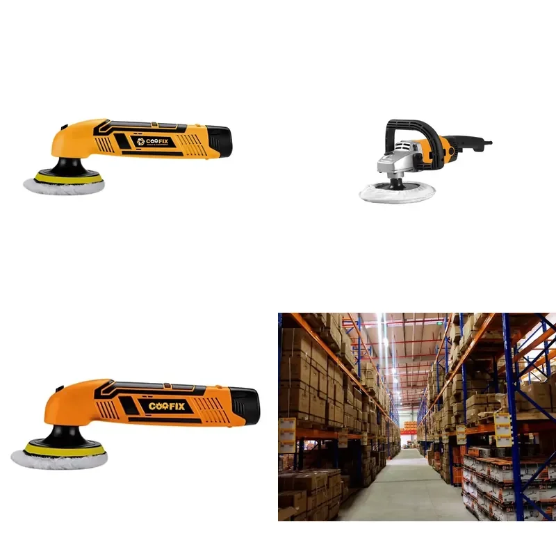 

【CHIMU HOME】 Portable 12V Electric Rotary Car Polisher with 3 Speed Settings for Auto Detailing and Paint Correction