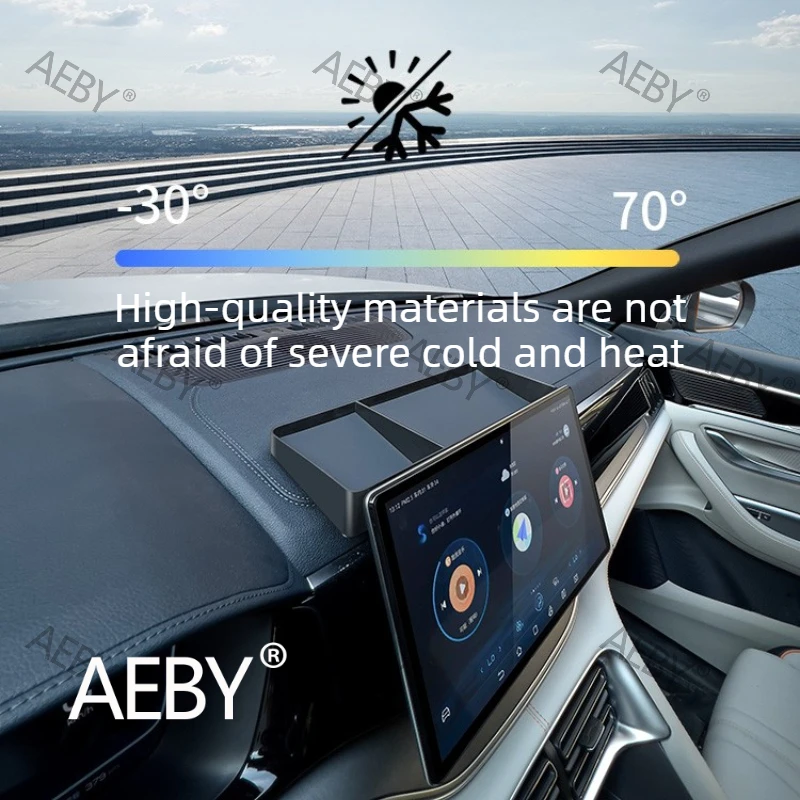 

For BYD Seal U DM-i 2023-2025 Behind Screen Storage Box,Dashboard Rear Organizer Tray,Hidden Dash Compartment Organizer