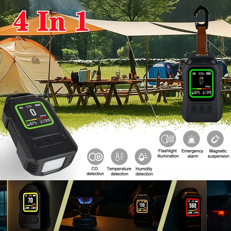 4 In 1 Carbon Monox…