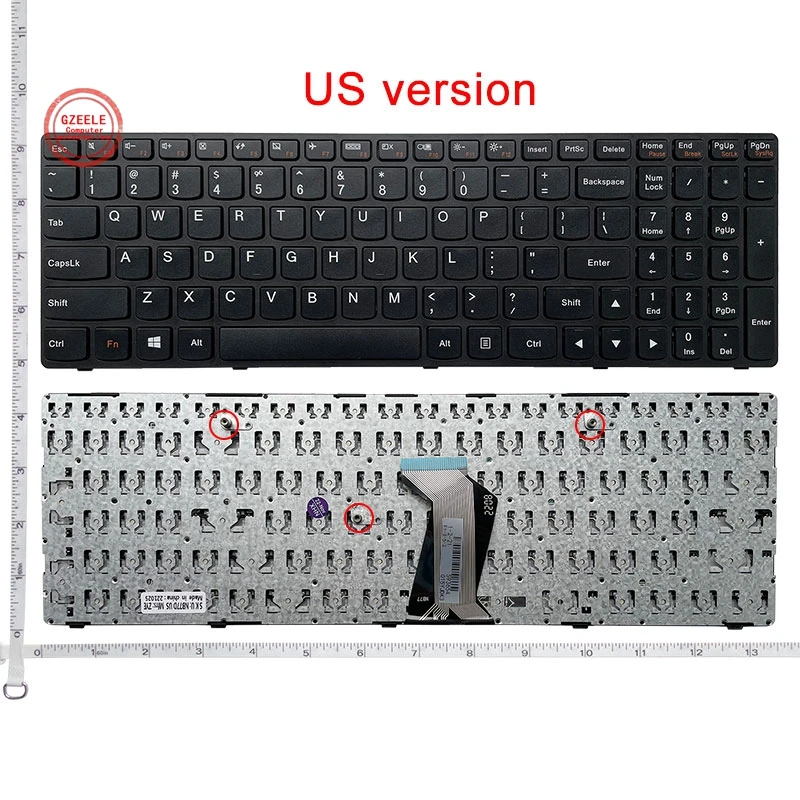 US Keyboard for Lenovo IdeaPad G510H G500AM-IFI G700AT G500AM-ISE G500 G510 G505 G700 G710