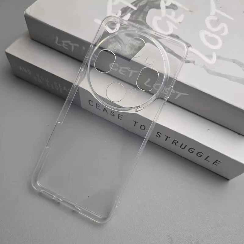 Für OPPO Find X9 Ultra Hülle Klare TPU Weiche Minimalistische Staubdichte Schutzhülle für OPPO Find X9Ultra Einfache Schutzhülle