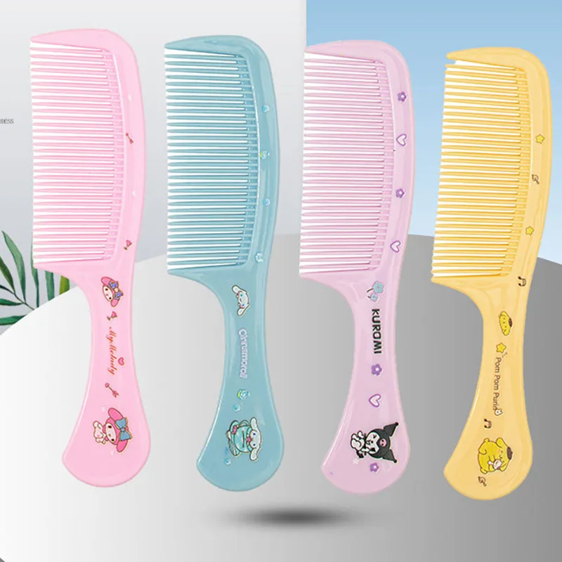 Sanrio Kawaii Hair Combs Cinnamoroll Accessories Cute Beauty Cartoon Anime Home Student Dormitory Plastic Toys for Girls Gift