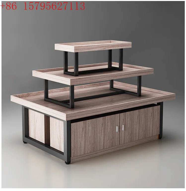 

Supermarket Nakajima Stack Head Shelf Cosmetics Maternal and Infant Products Jewelry Display Cabinet