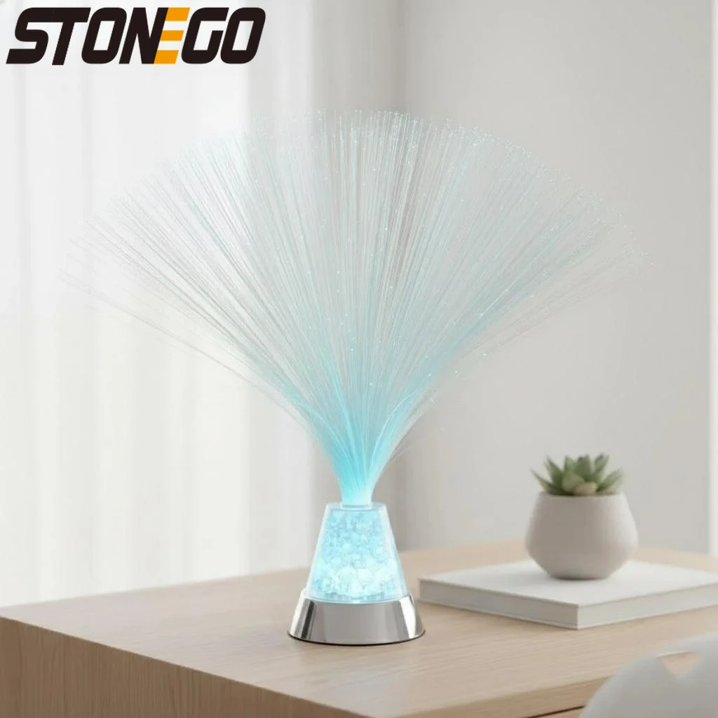 Colorful Fiber Optic Starry Sky Night Light for Bedroom Kids Room Festival Atmosphere Decorative Lighting Novelty Mood Lamp