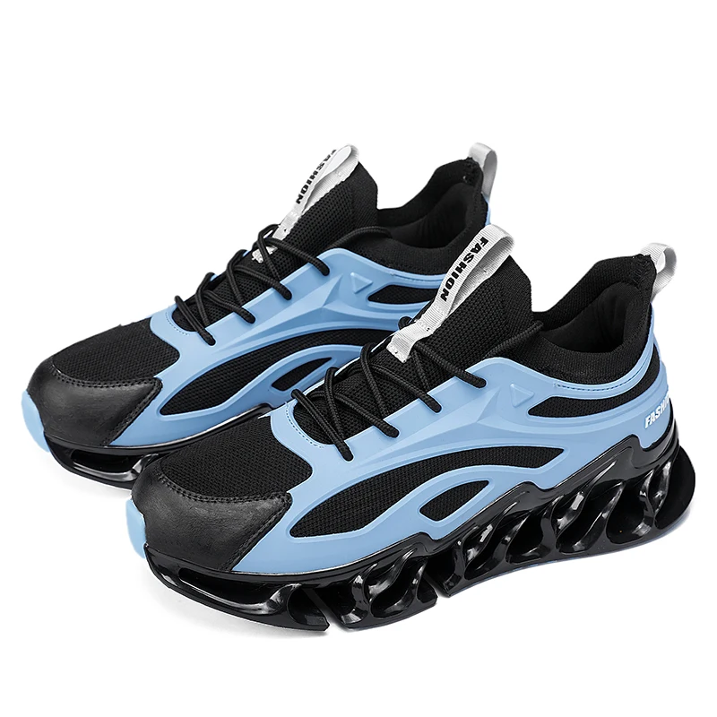

Men's Blade Sports Running Shoes - Suitable for Sports and Leisure Wear Breathable Mesh Upper and Tpu Sole, Lace-Up Sports Shoes