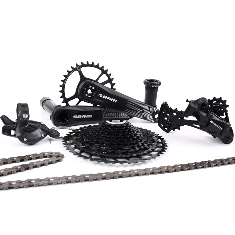 Original SRAM SX EAGLE Groupset Kit, DUB Gatilho Shifter, desviador traseiro, Corrente Crankset com PG 1210 1230 Cassete, 12V, 1x12