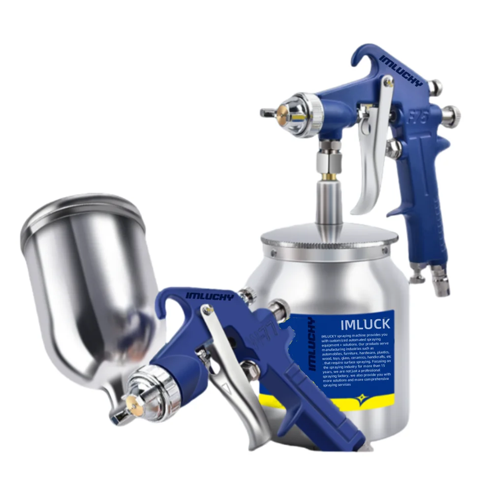 

IMLUCKY Pneumatic Spray Gun Auto Sheet Metal Furniture Watering Spray Gun Spraying Tools