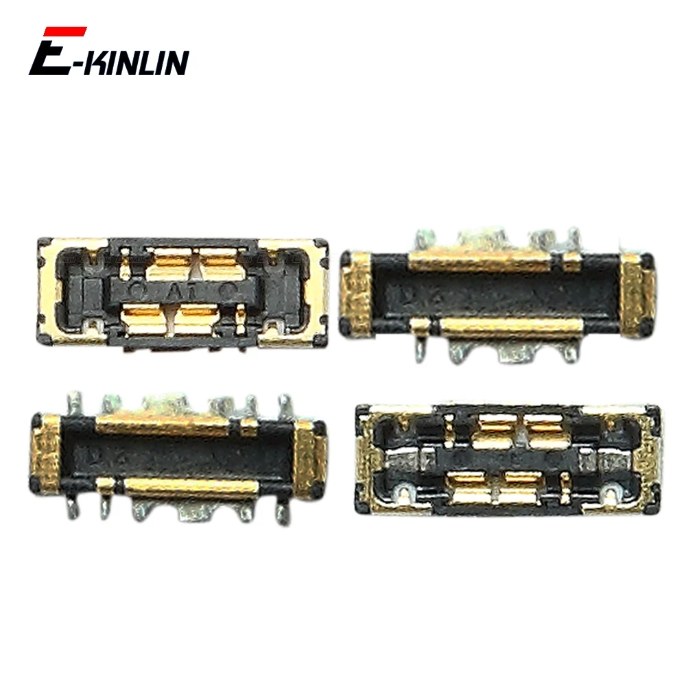 

2pcs\lot Inner Battery Connector Clip Contact Replacement Parts For iPhone 6 6S 7 8 Plus X XR XS Max SE 2020 2022 SE2 SE3