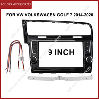 9 Inch For VW Volkswagen Golf 7 2014-2020 Car Radio Stereo Android GPS MP5 Player 2 Din Head Unit Fascia Dash Frame Cover