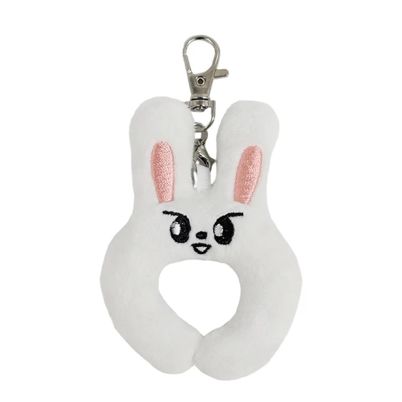 7cm nowy, uroczy breloczek w kształcie litery U, pluszowy zawieszka Skzoo dla dzieci, brelok do torby, zawieszka do kluczy, lalka, prezent dla fana SKZ na święta