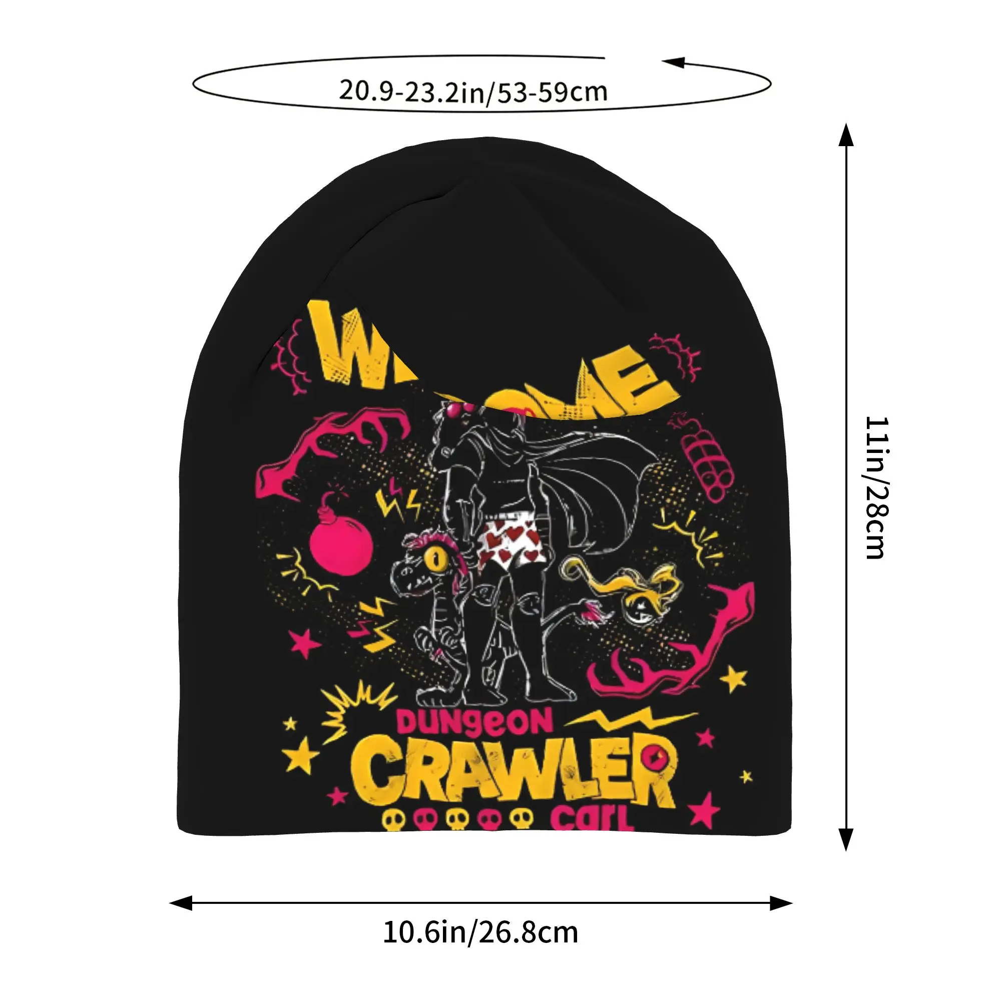 Autumn Styles Bonnet  Men Women's Thin Hat Dungeon Crawler Carl Princess Donut Summer Cap Hip Hop Skullies Beanies Caps