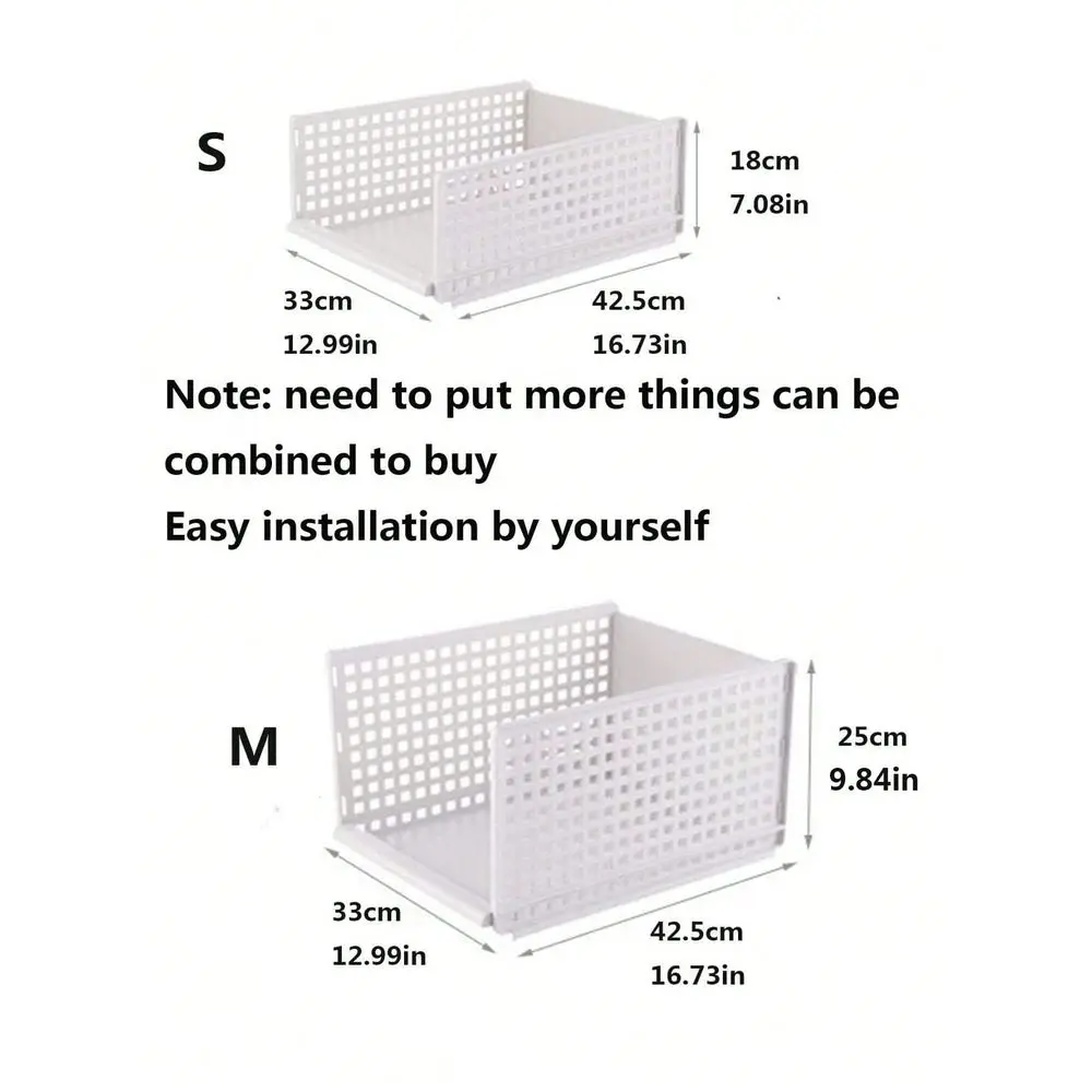 

Hollow Out Foldable Clothes Divider Storage Rack