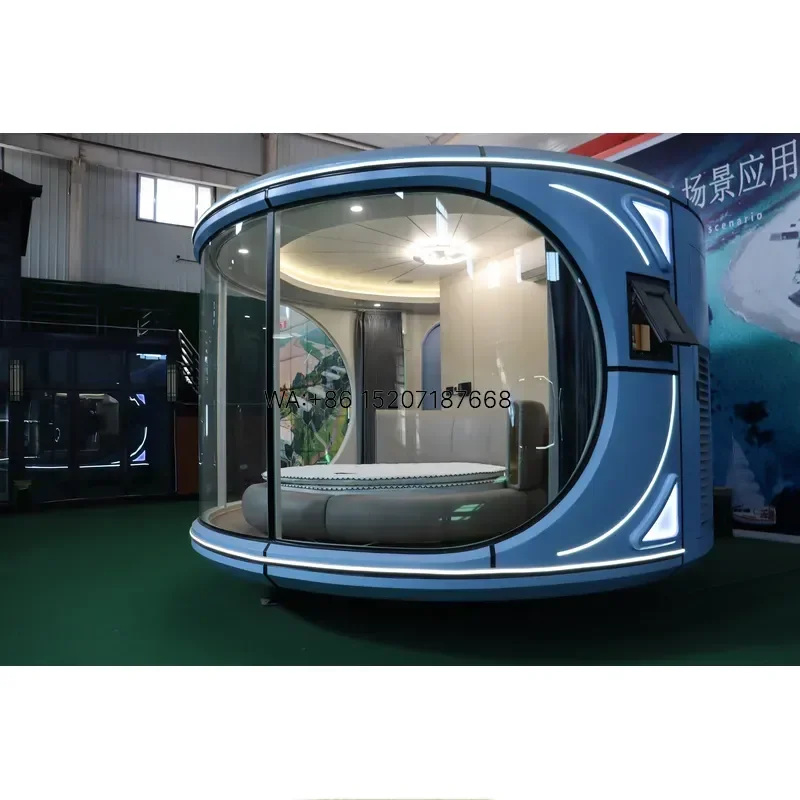 Wmwmnu 2024 New Customized for Cabin Steel Sandwich Panel Mobile Container House Hotel Office Prefabricated Homes