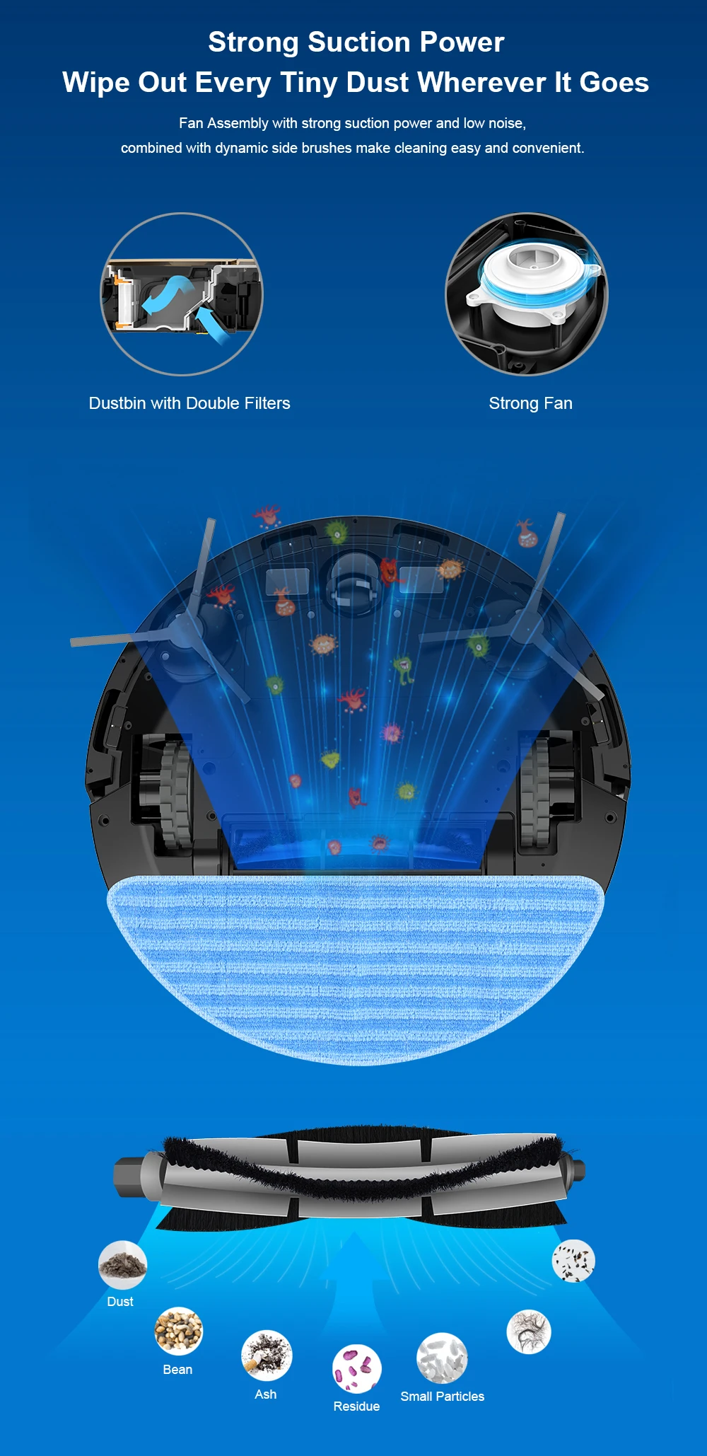 Liectroux X6 LDS Robot Vacuum Cleaner,Laser Lidar Navigation,Wet & Dry Mopping,6500Pa Suction,Multi-Floor Map,Customized Smart H