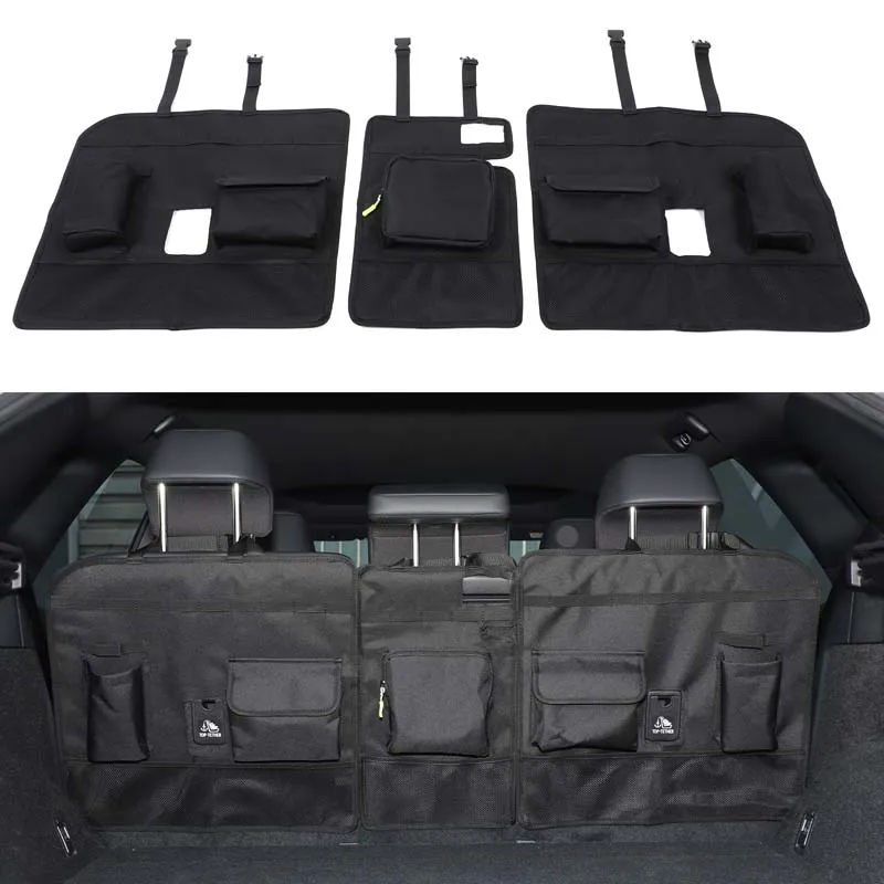 

Car Seat Back Organizer High-Capacity Multi-Pocket Backseat Storage Bag Wear-Resistant Anti Kick Mat For Lexus RX 2023 2024 2025