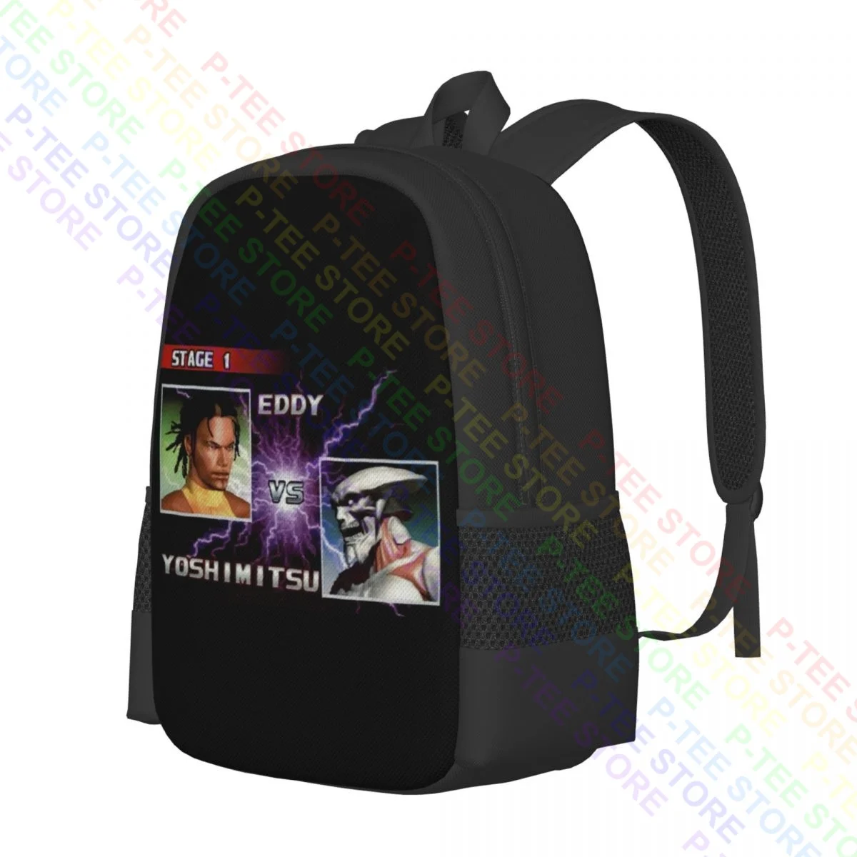 Eddy Gordo Vs Yoshimitsu Tekken 3Backpack Large Capacity Newest Sports Style