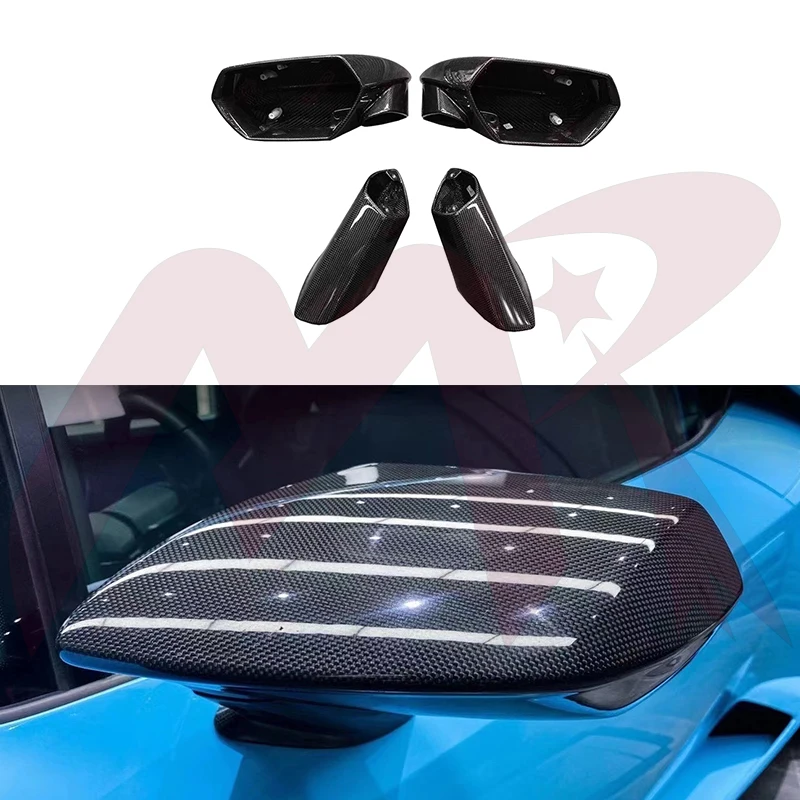 

For Lamborghini Huracan LP580 LP610 EVO Carbon Fiber Rearview Mirror Rearview Mirror Shell Decoration Parts Body Kit