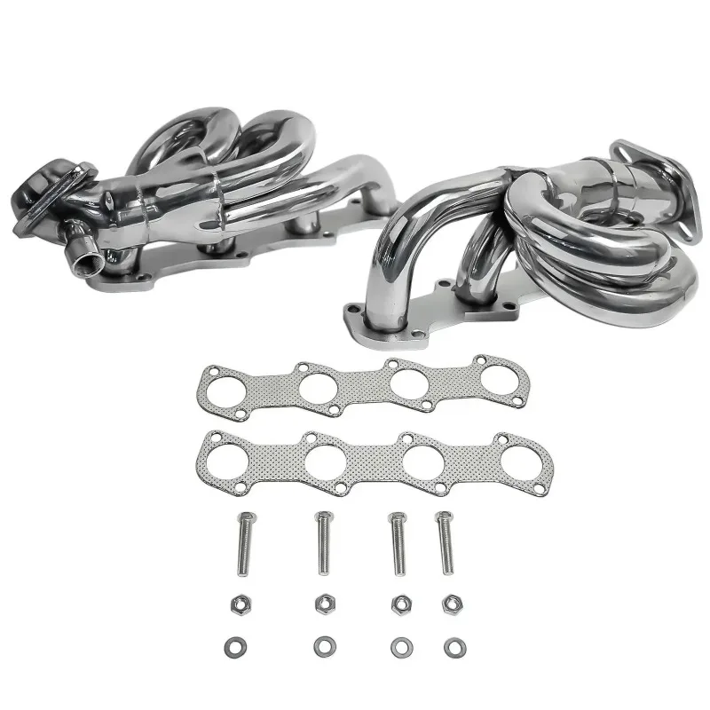 F150 1997-2003 F250 1997-1999 4.6L V8 stainless steel short manifold header