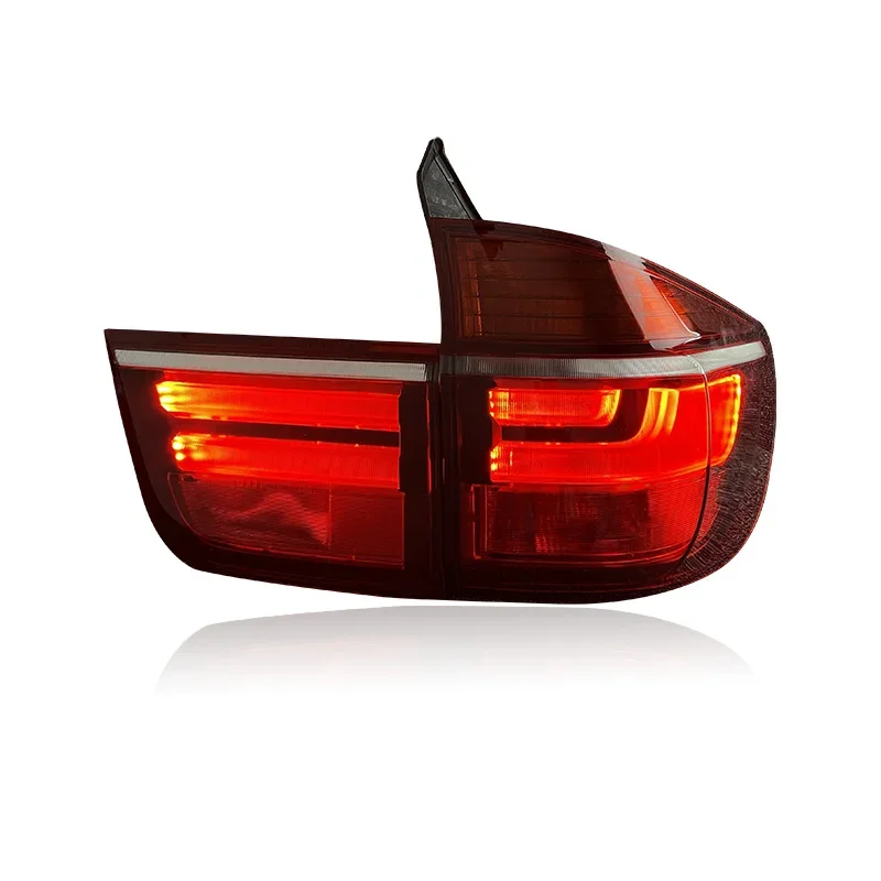 SJC Auto Factory Wholesale Tail Lights Fit for BMW X5 E70 2007-2013 Rear Lights High Quality LED Sequential Turn Signal Lights