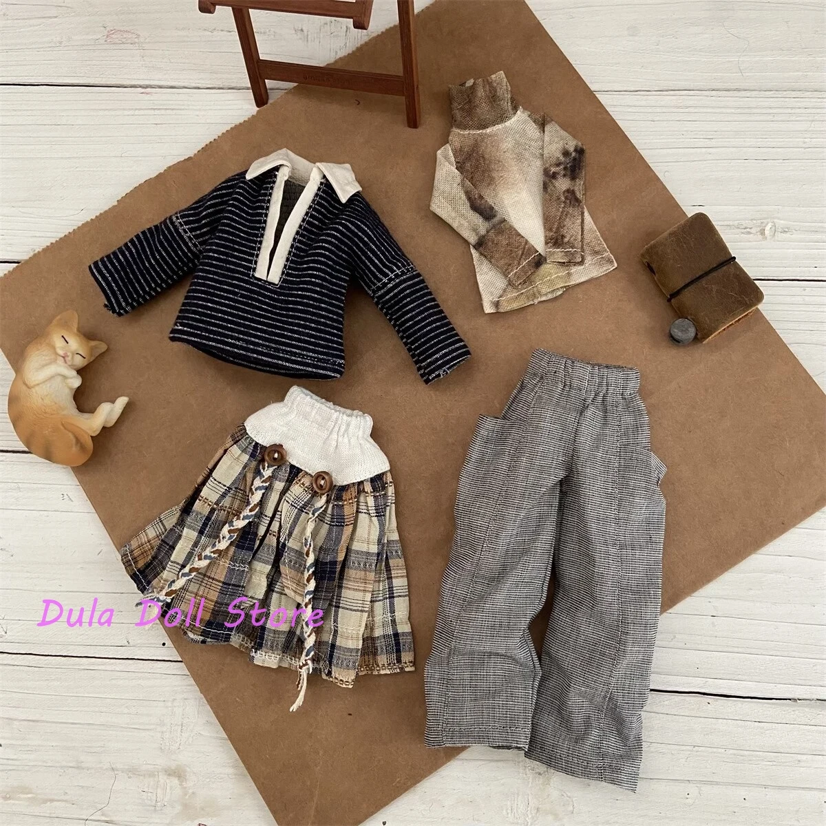 

Dula Doll Clothes Versatile 2026 Japanese-style mixed outfit for Blythe Landoudou Landazz ob24 ob22 Azone Licca ICY Bjd Doll