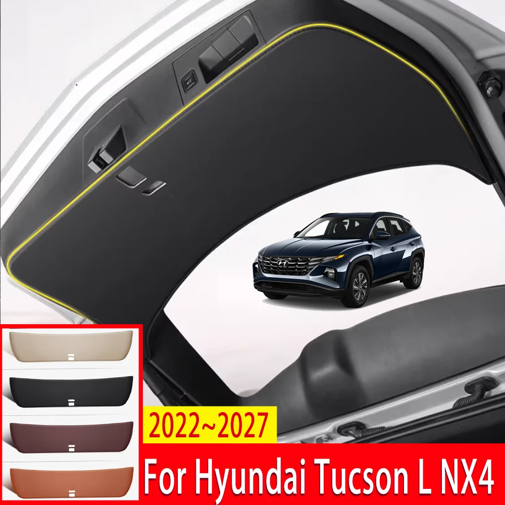 

Защитный коврик для багажника Hyundai Tucson L NX4 2022~2027 2024 MK4, водонепроницаемый, от грязи, для задней двери