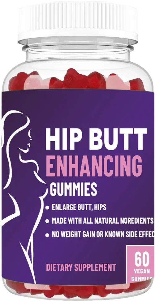 

1 bottle Hip Lift Gummies Lift Hip Line Shape Hip Curves Strong Muscle Mass