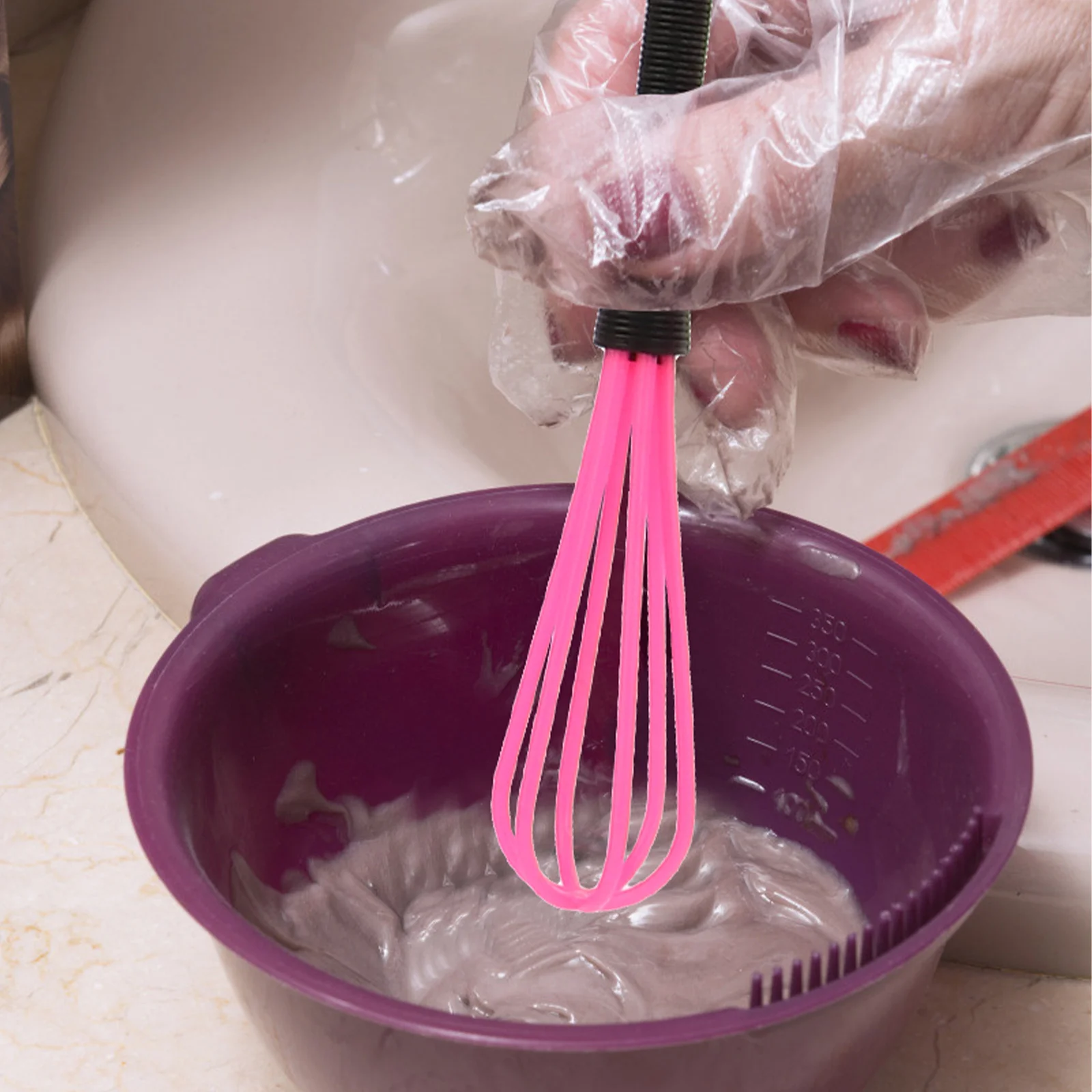 

3 комплекта набора для окрашивания волос, полный набор инструментов для окрашивания, долговечный, простой в использовании, для DIY, аксессуары для окрашивания волос для дома или салона