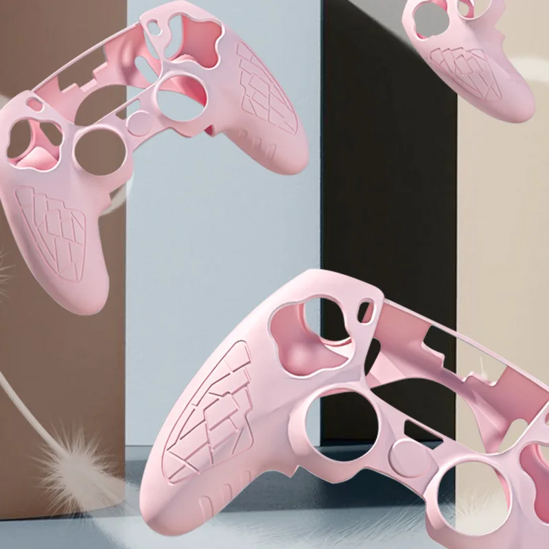 Für ps5 elite controller abdeckung fall rutsch feste griff hülle verdickte silikon schutzhülle für ps5 elite mit kappe