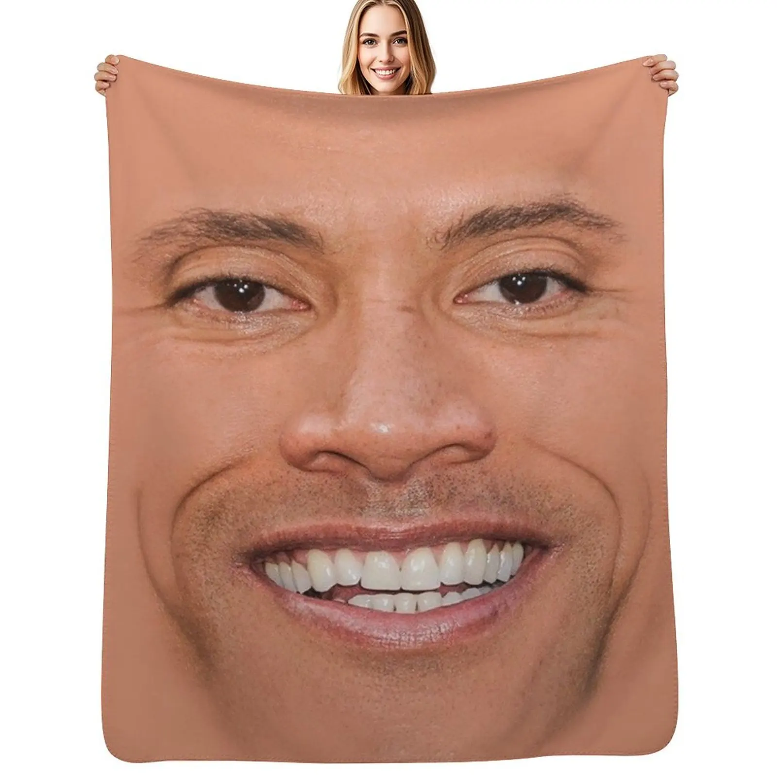 

Dwayne Throw Blanket Cozy Throw Blanket Birthday Gift for Him Her