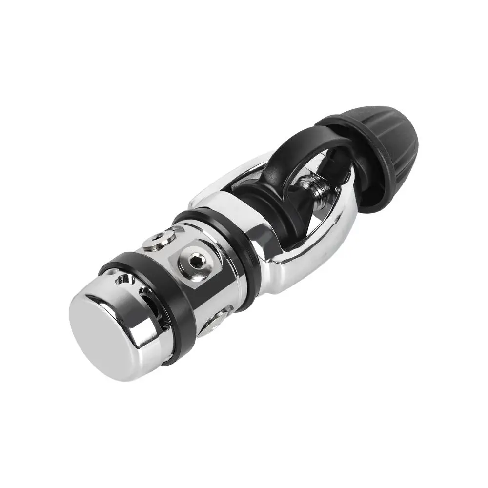 

First Stage 5-Port YOKE Interface Diving Regulator Stainless Steel Breathable All Seasons 618g Underwater Diving Equipment