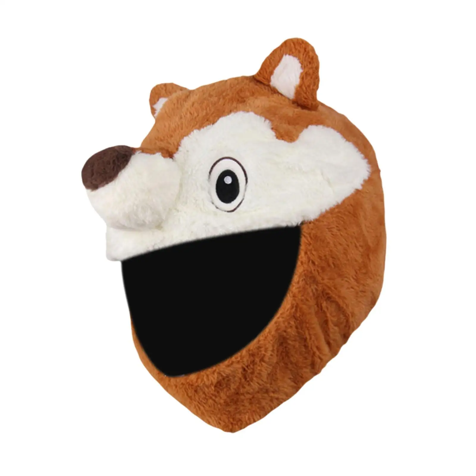 Funny Plush Animal Motorcycle Helmet Cover Universal Fit Helmet Decoration Sleeve for Riding and Biking Gift Ideas