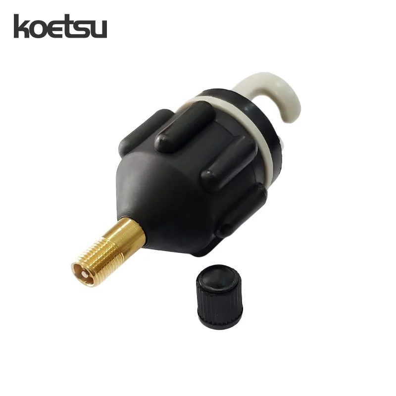 KOETSU Sup Board Accessories Inflatable Pump Air Valve Adapter Inflatable Fishing Boat Assault Boat Rubber Boat Car Inflatable