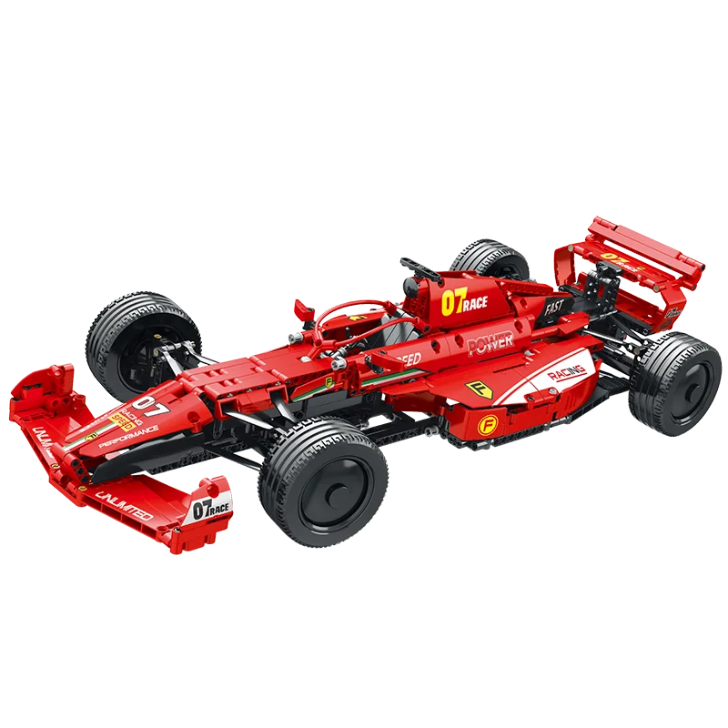 1:18 F1 Reobrix 11007  SF71H Formula Racing Model plastic ABS  Car Model block set for kids