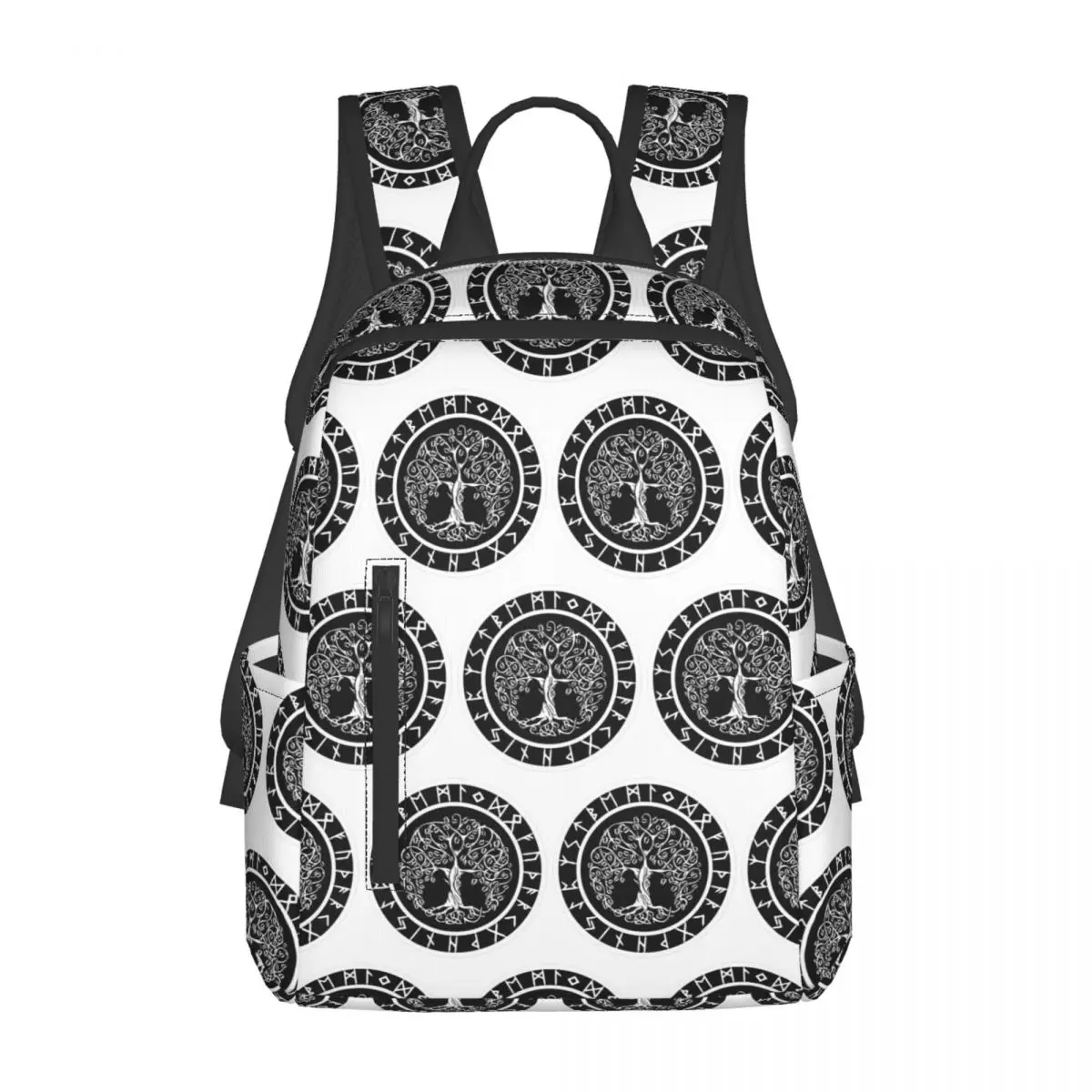 

Nordic Viking Scandinavn Odin Symbol Backpack Daypack Boys Girls BookBag School Bag Shoulder Bags for Men Women