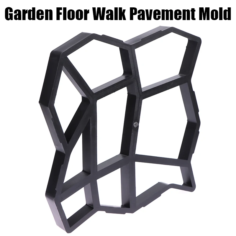 

Garden Path Maker Mold DIY Garden Mold Manually Paving Cement Brick Stone Road Concrete Mould Reusable Paving Sidewalk Mold Tool