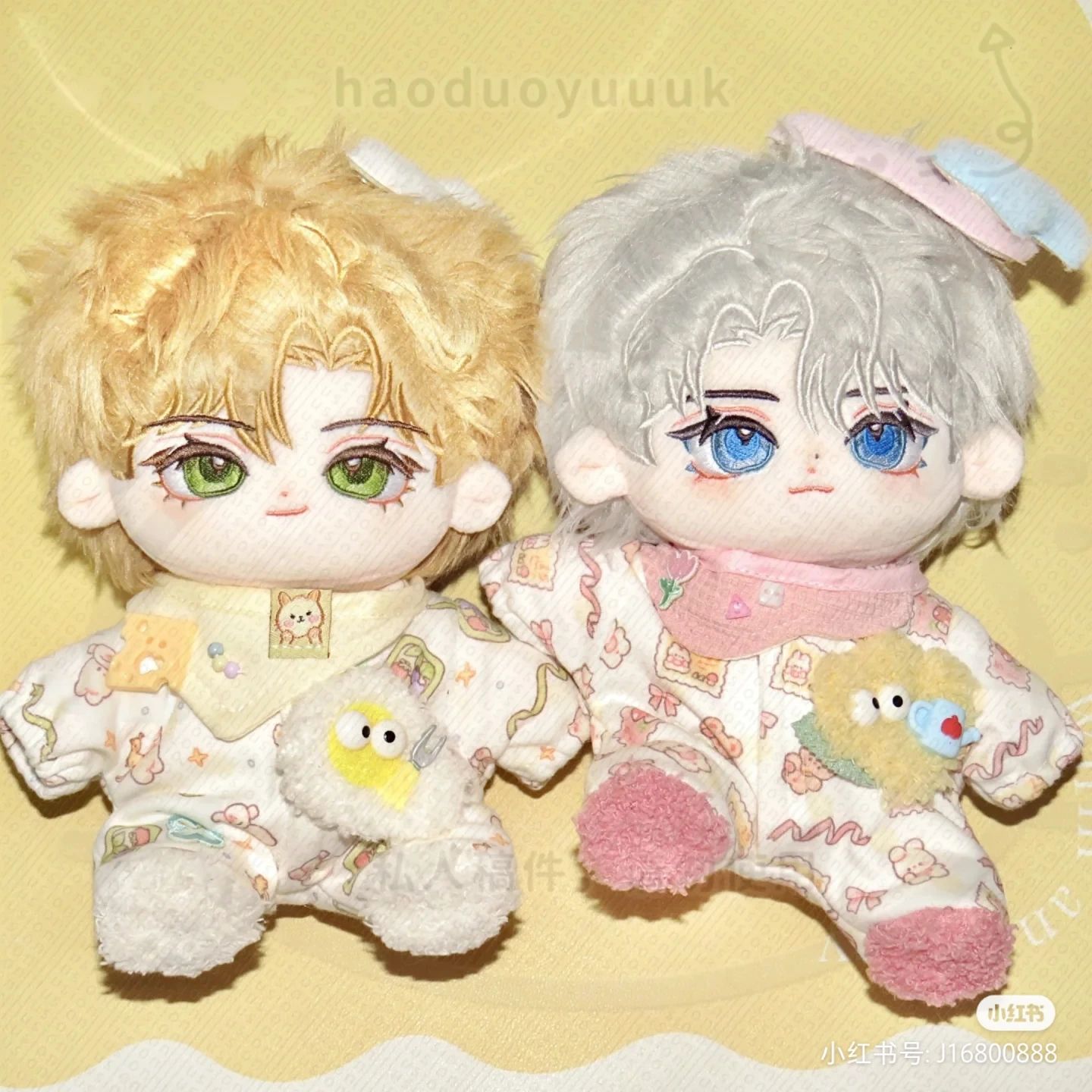 Pre-Order Lezhin Comics Korean BL Manhwa Nerd Project Andrew/Luke 20cm D oll Cute Bbay Send in 120days No Clothes