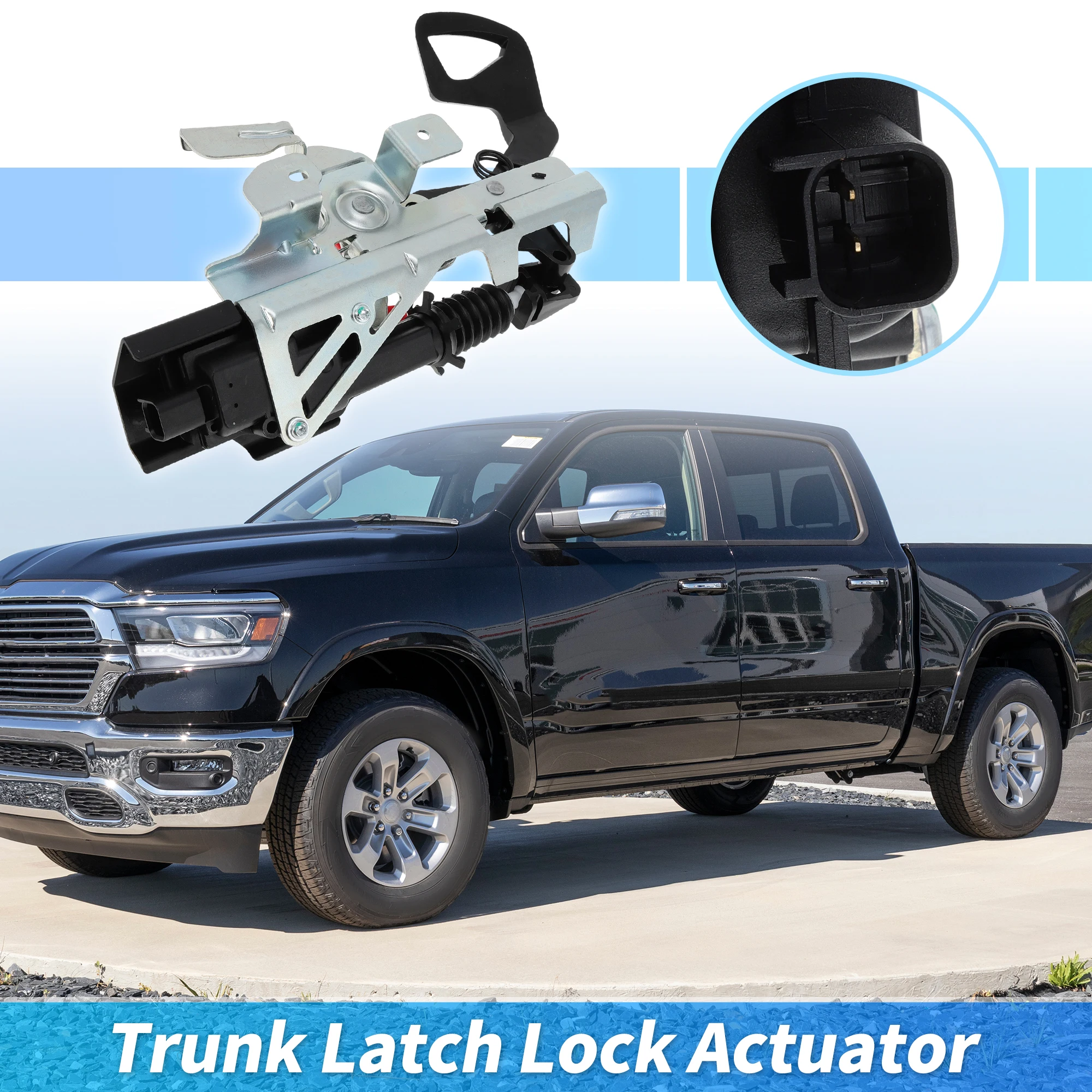 

Привод замка двери багажника UXCELL для Ram 1500 2500 3500 No 68093354AD