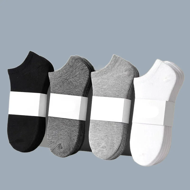 10/20 Pairs High Quality Ankle Fashion Socks 2024 New Comfortable Solid Color Ankle Sock Pack Women's Casual Stockings Socks