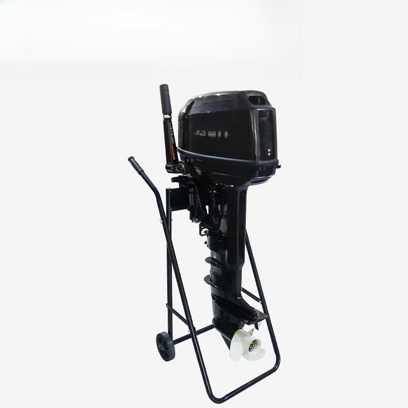 

Marine engine display stand, propeller paddle hanging machine, portable folding outboard machine