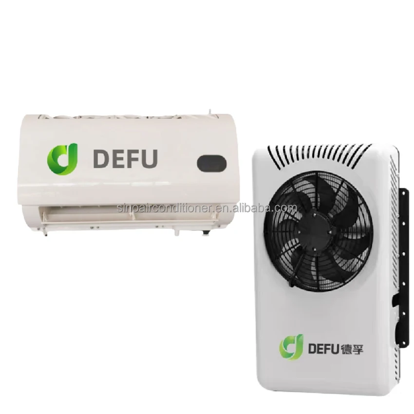 

Electric Universal Cooler System Split 24v 12 Volt Air Conditioner AC 12V Air Conditioning for Truck