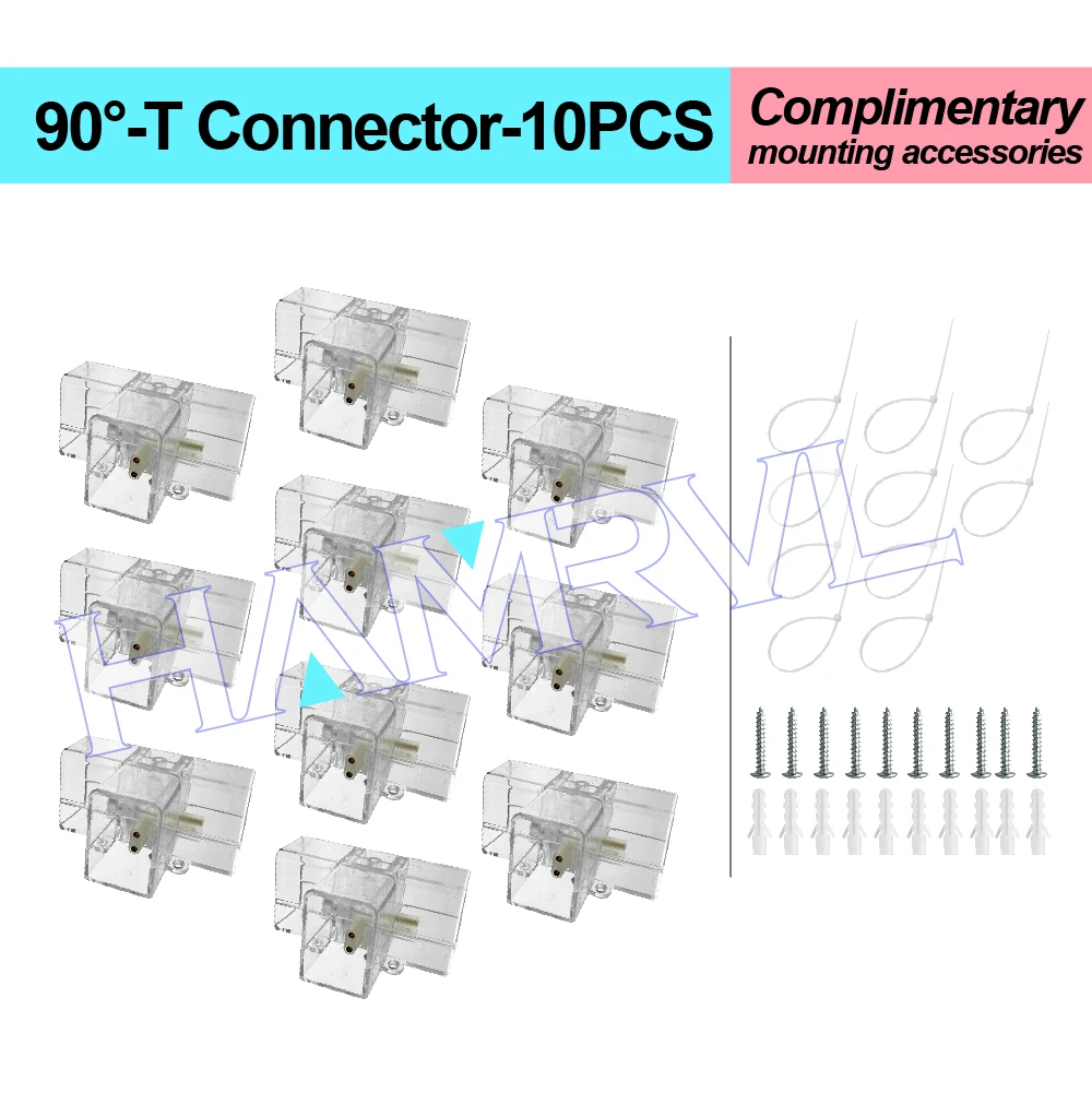DIY Hexagon garage LED buis connector ophanging draad kabel accessoires voor honingraat Lamp 110-240 V voor Kapper werkplaats Verlichting