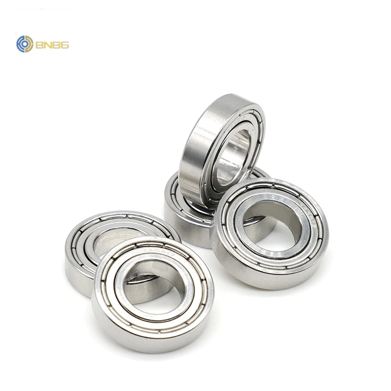 

1Pcs High Quality S6901ZZ 12x24x6mm Non Magnetic 304 Stainless Bearing ABEC-7 6901 Rust-proof Bearing