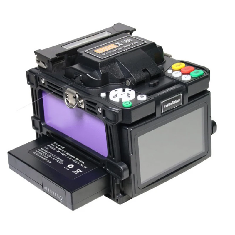 WL-X-500 Handheld Smart Fusion Splicer Fiber Optic Splicing Machine Fusion Splicer