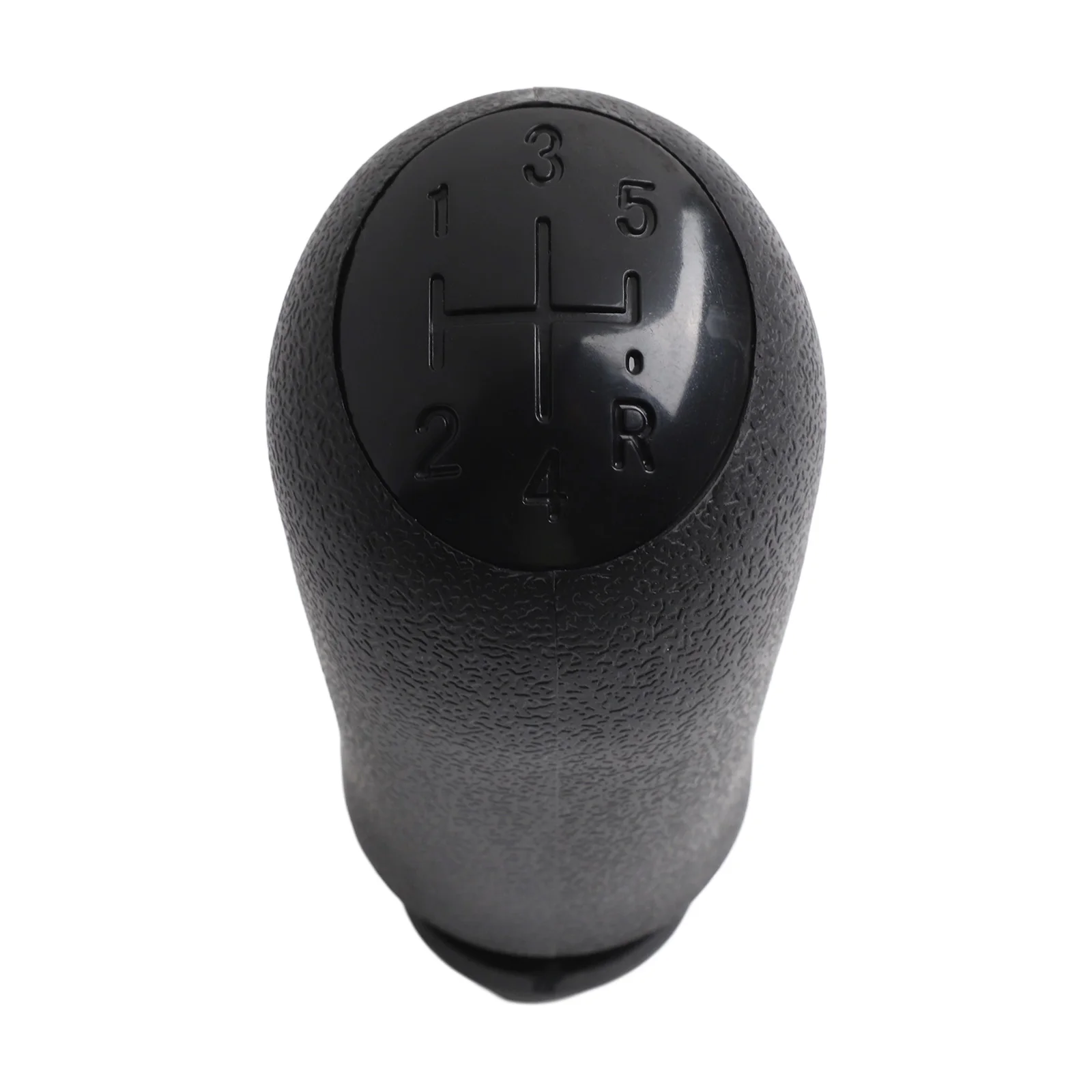 Manual Transmission Knob 5 Speed Shifter Knob Comfortable Grip Easy Installation Process High-Quality Plastic Material
