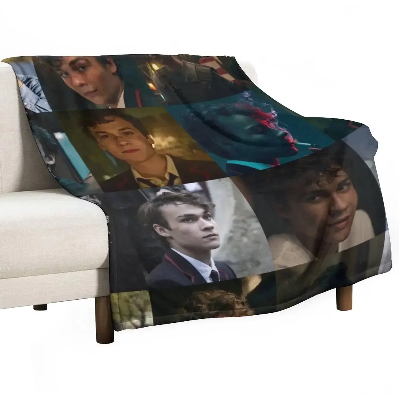 

Benjamin Wadsworth Collage Throw Blanket Color Fast Cozy Throw Blanket