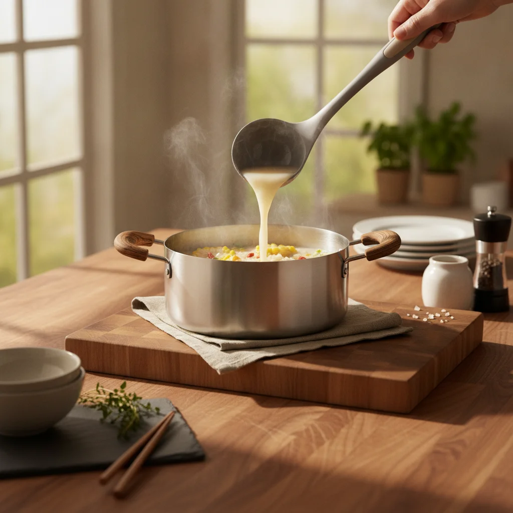 6 Pieces Soup Pot Set with Handles Easy to Maintain Soup Pot Set Pots Tight-Fitting Sturdy for Home Cooks, Kitchen, Meal Prep