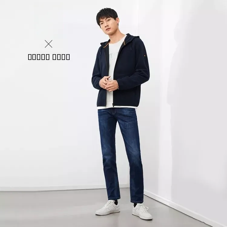 

Мужская демисезонная куртка с капюшоном, простая, теплая, из хлопка, повседневная, с длинным рукавом, для спорта и отдыха